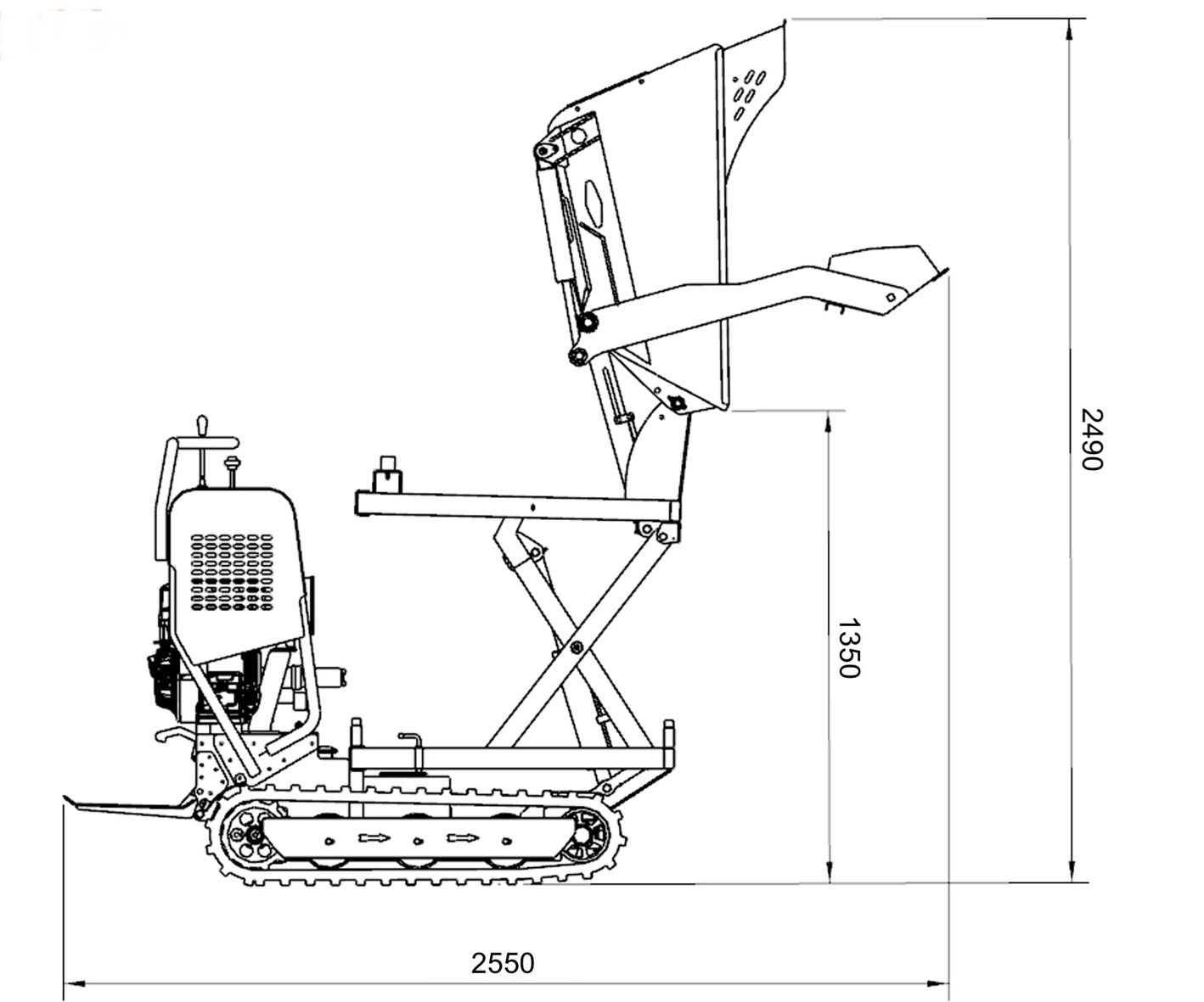 Minidumper Rsv Scarico alto