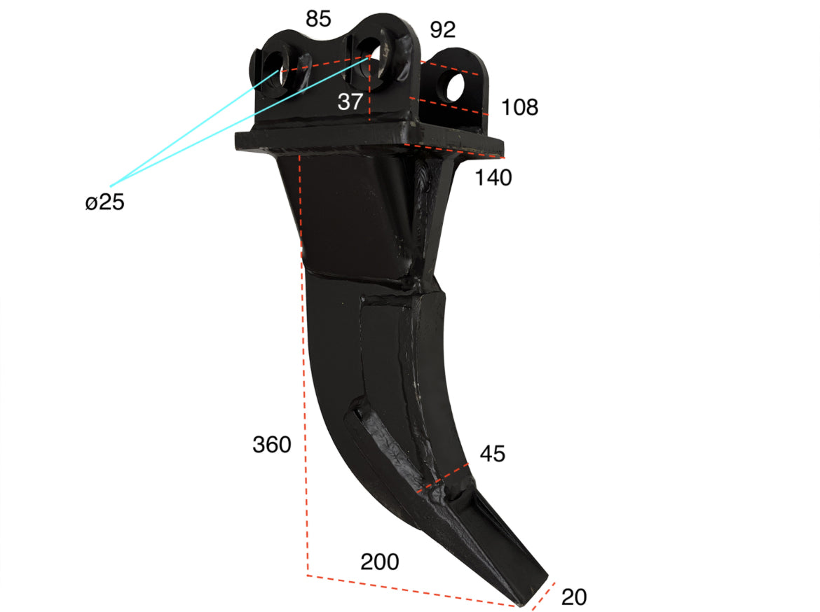 RIPPER miniescavatore