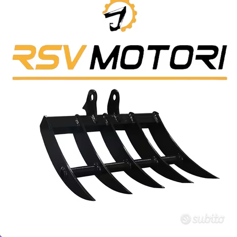 Benna Multiripper, Rastrello per miniescavatore PERNI da 25