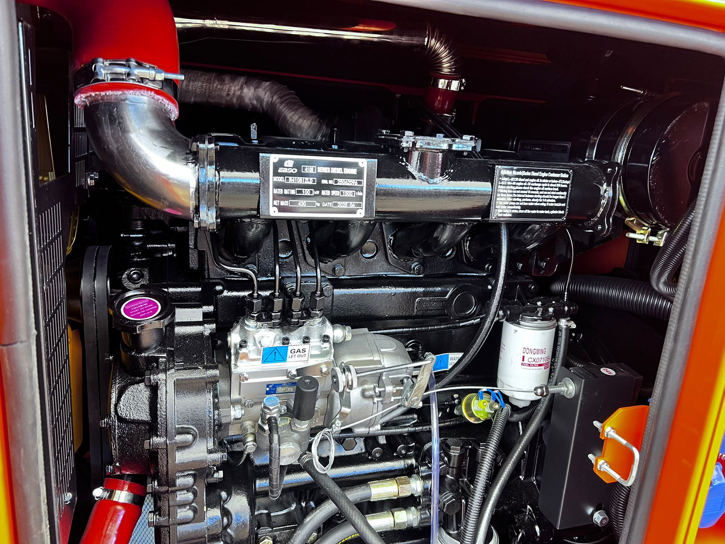 Gruppo elettrogeno genset diesel 100 KW