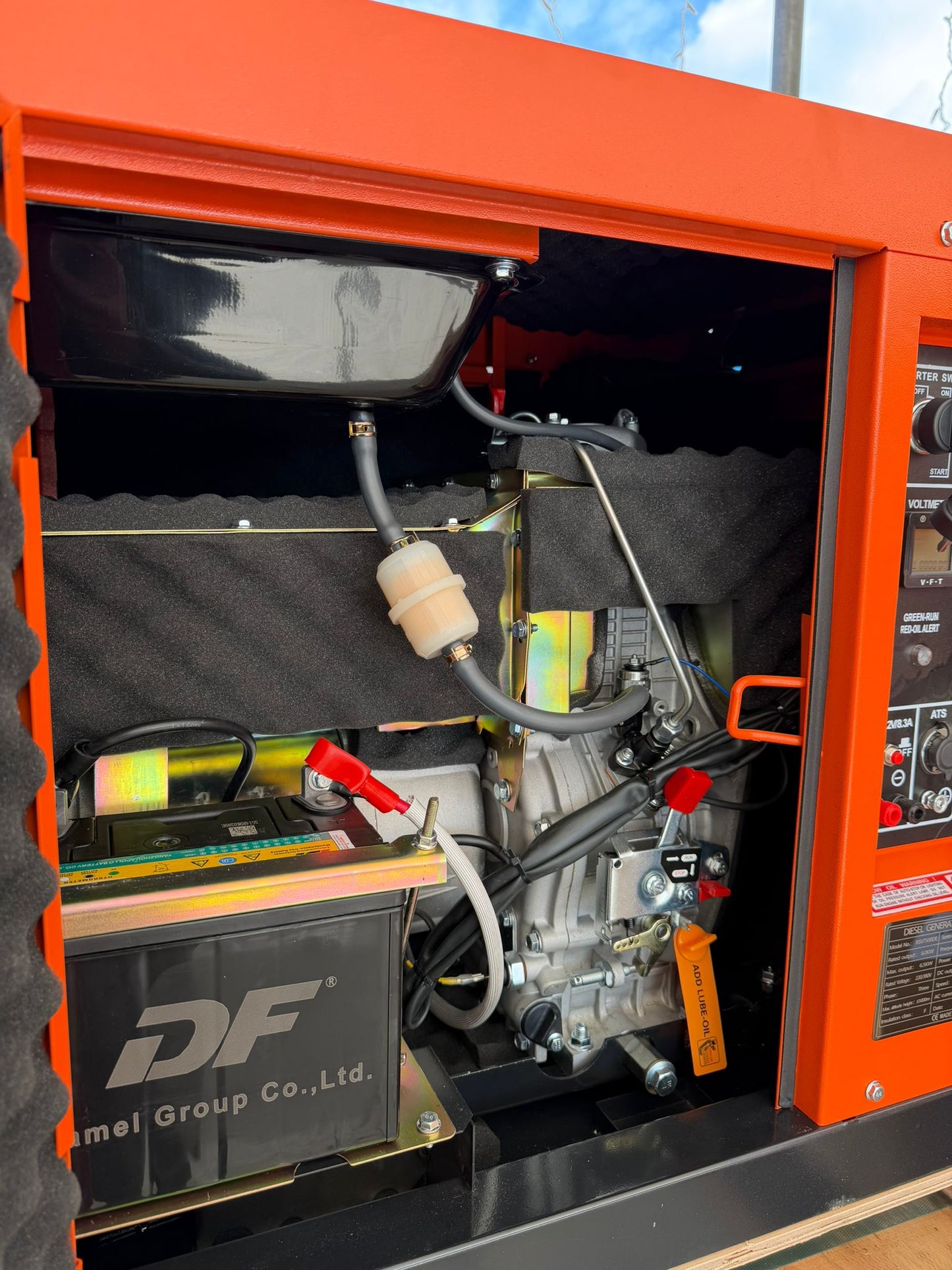 Gruppo elettrogeno genset diesel 6 KW SPEDIZIONE INCLUSA