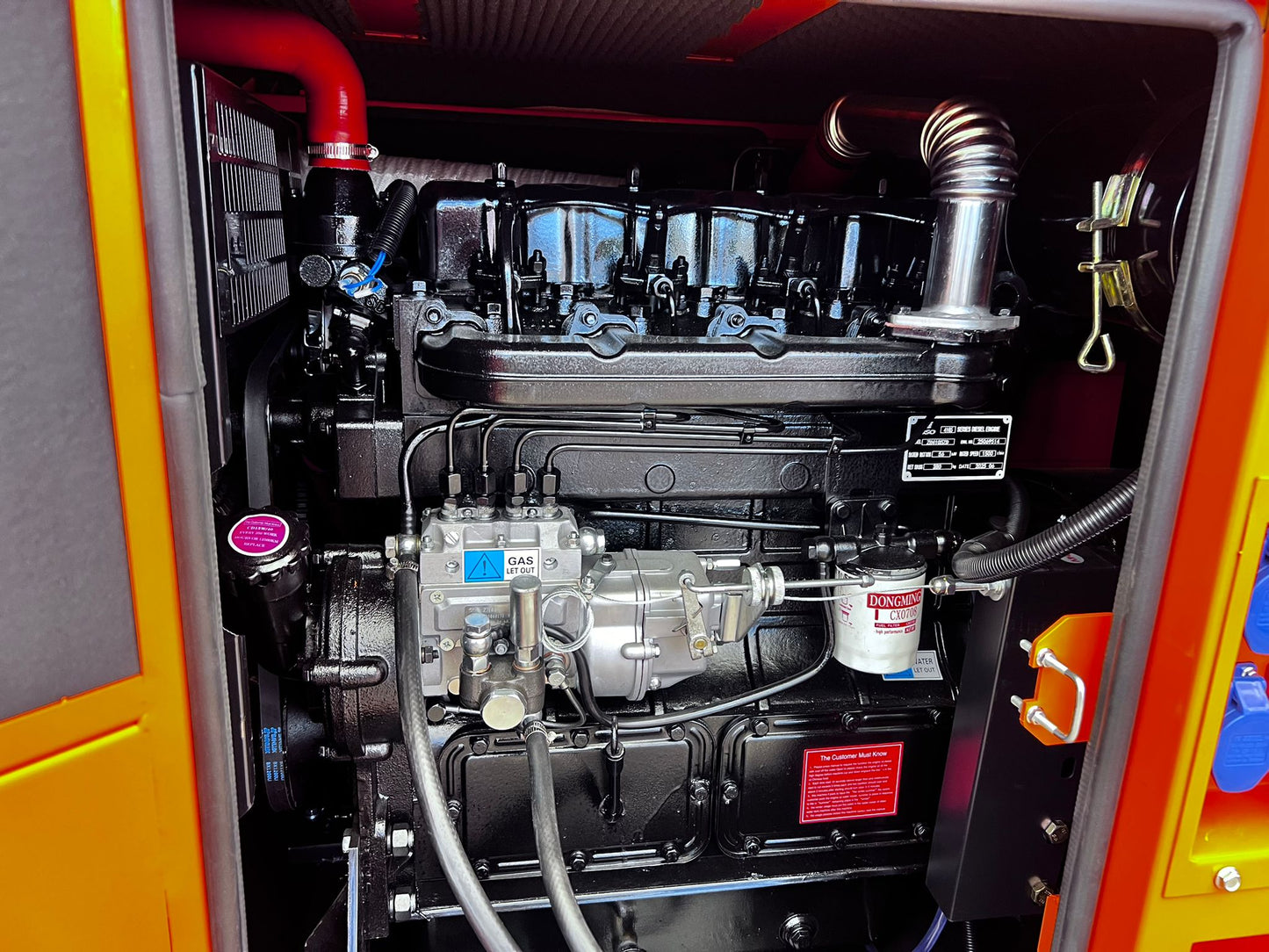 Gruppo elettrogeno genset diesel 50 kw