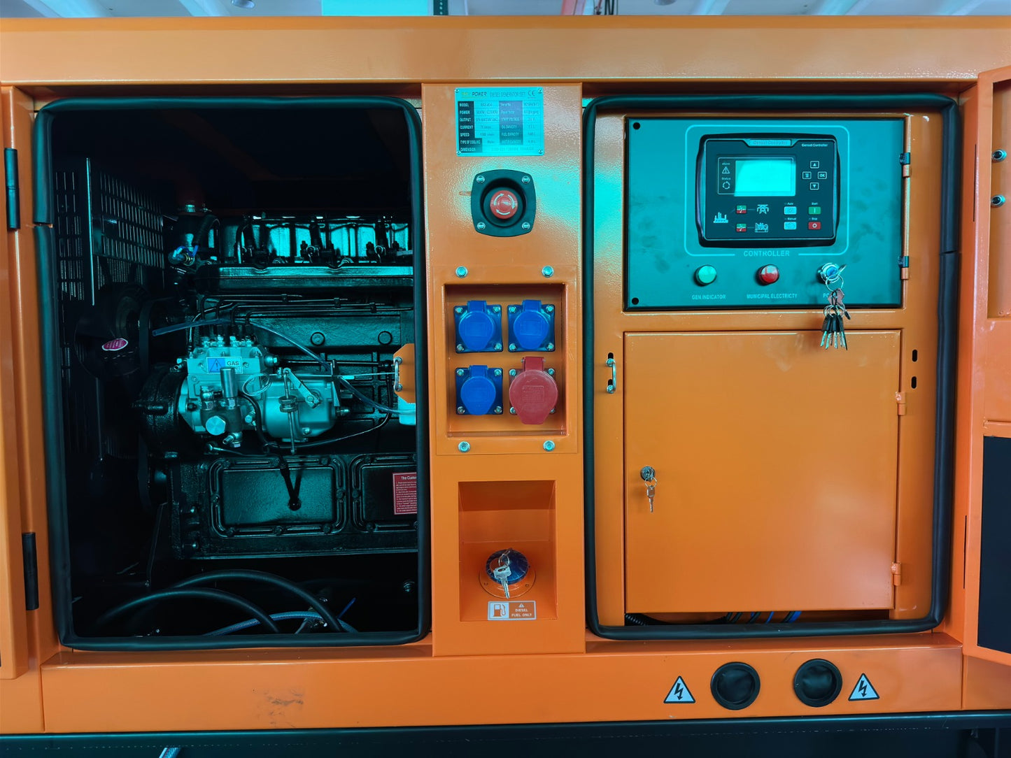 Gruppo elettrogeno genset diesel 30 KW