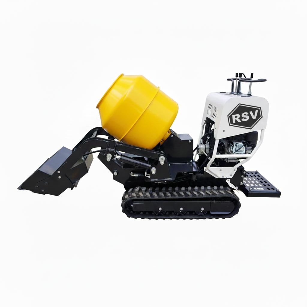 Motocarriola minidumper dumper RSV con betoniera