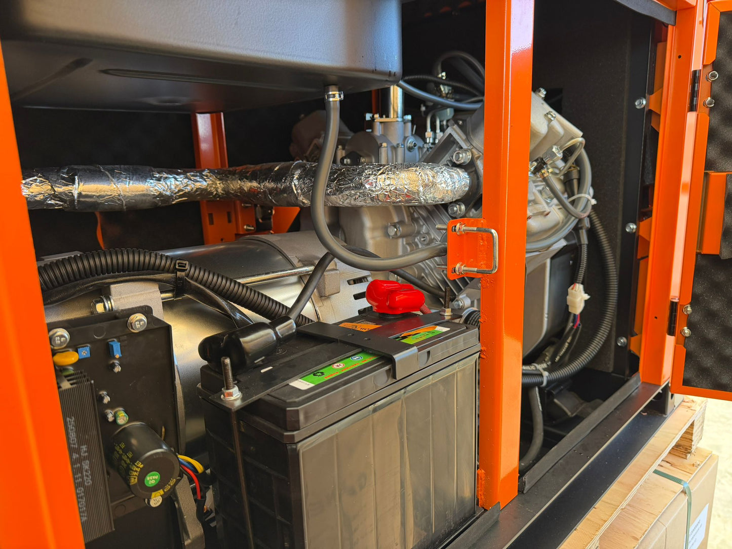 Gruppo elettrogeno genset diesel 15 KW  SPEDIZIONE INCLUSA