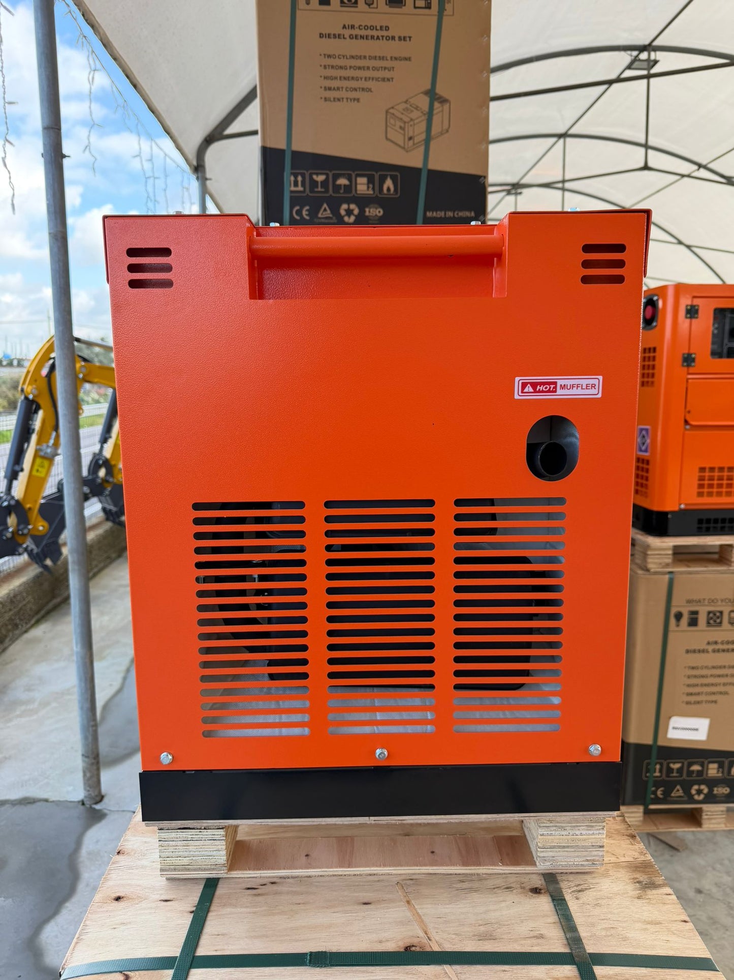 Gruppo elettrogeno genset diesel 6 KW  SPEDIZIONE INCLUSA