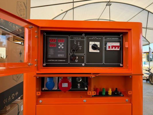 Gruppo elettrogeno genset diesel 15 KW  SPEDIZIONE INCLUSA