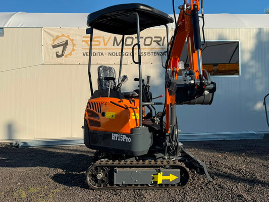 MiniEscavatore 12Q RSV Motore Kubota carro allargabile